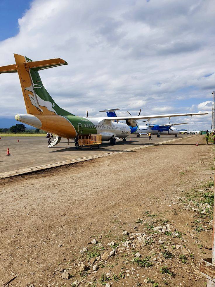 Bush flight at Arusha airport