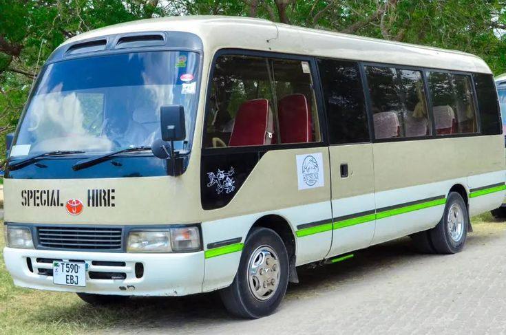 Coaster shuttle bus