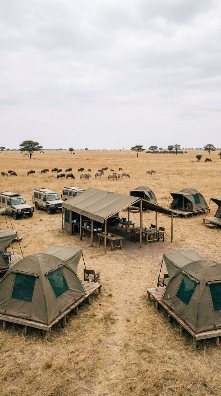 Camps with view