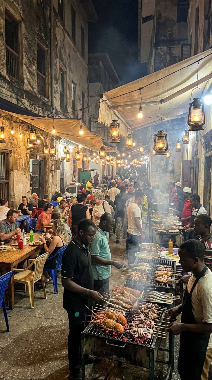 Stone Town night grill